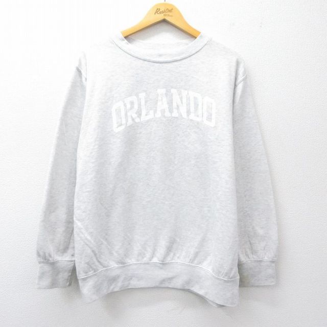 MVスポーツ 長袖スウェット ORLANDO グレー L | 古着