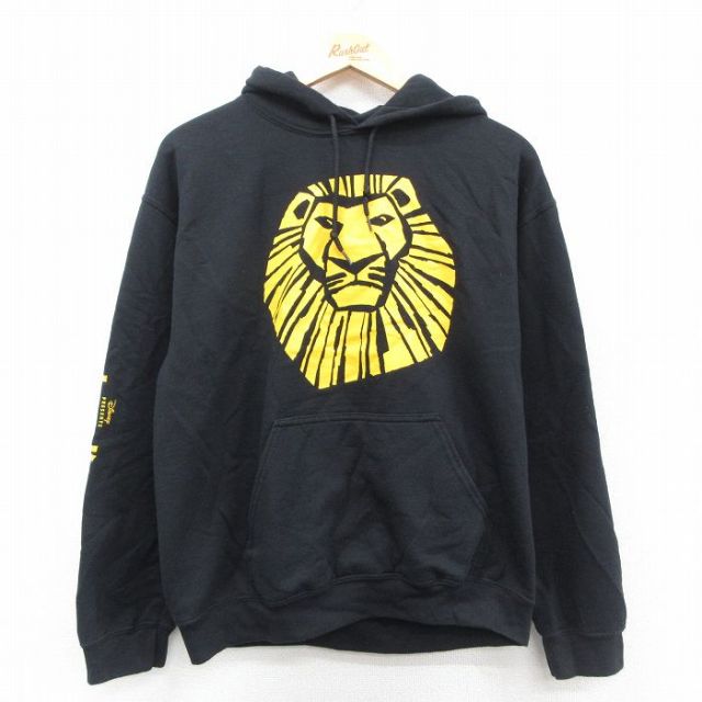 古着通販 M☆古着 長袖 スウェット パーカー メンズ ディズニー