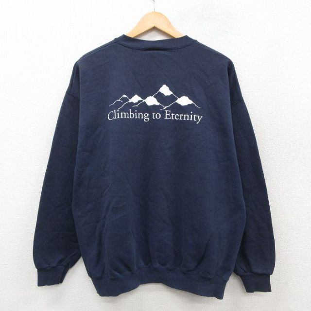 リー 00s 長袖スウェット CTE ネイビー XL | 古着