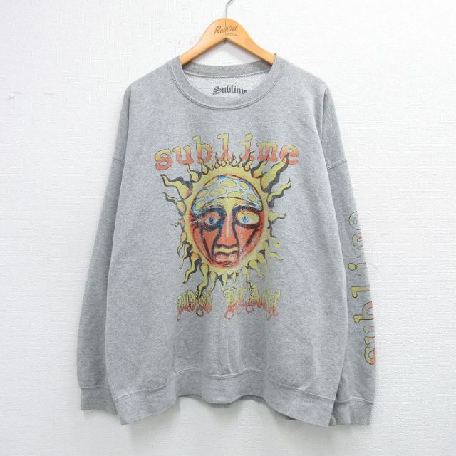 Sublime 長袖スウェット グレー XL | 古着