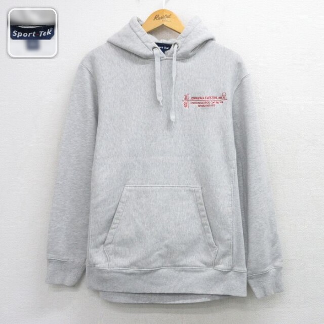 【20%OFF】JOHN PAUL ELECTRIC 長袖スウェットパーカー 霜降り グレー L | 古着