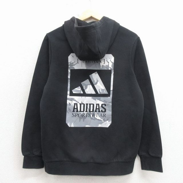 古着通販 M☆古着 アディダス adidas 長袖 スウェット パーカー メンズ