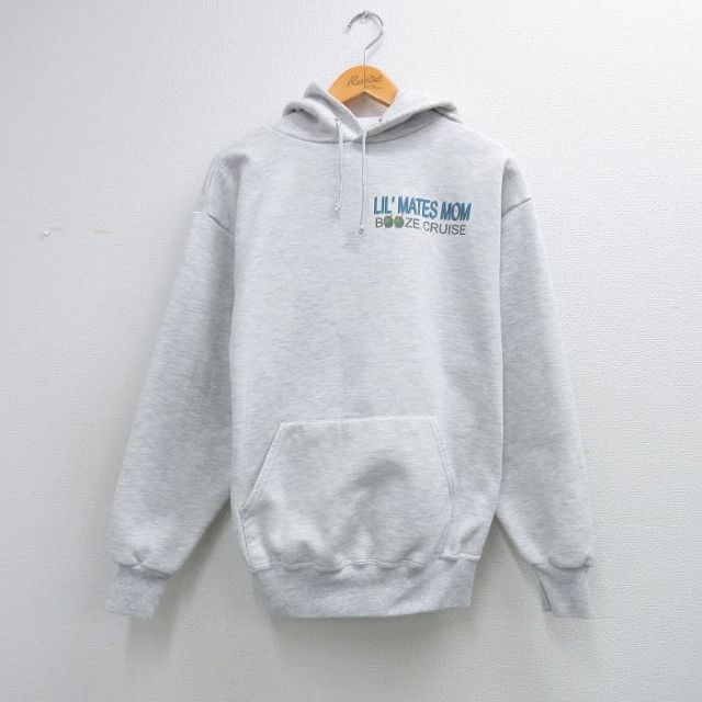 00s 長袖パーカー BOOZE CRUISE グレー メンズL相当 | 古着