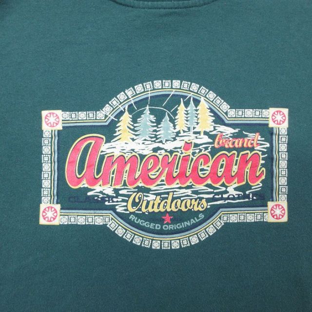 古着通販 M☆古着 長袖 スウェット メンズ 90年代 90s アメリカン