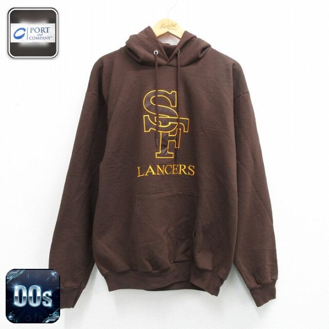 【20%OFF】SF 00s 長袖スウェット ブラウン メンズL相当 | 古着