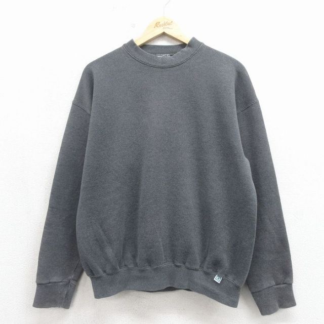 ディスカス 90s 長袖スウェット グレー メンズL相当 | 古着