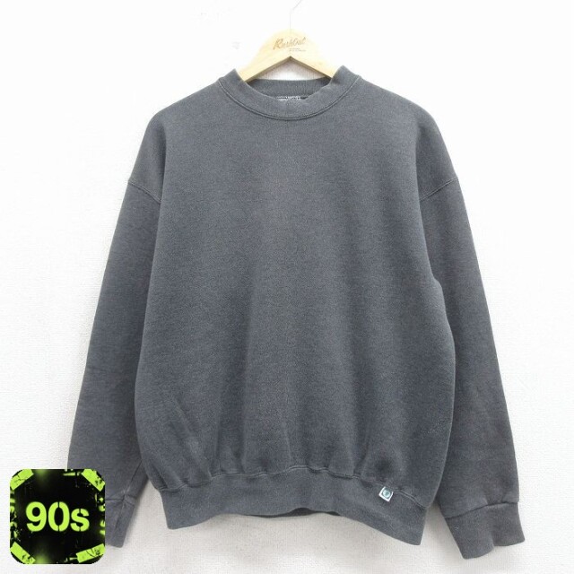 【20%OFF】ディスカス 90s 長袖スウェット グレー メンズL相当 | 古着