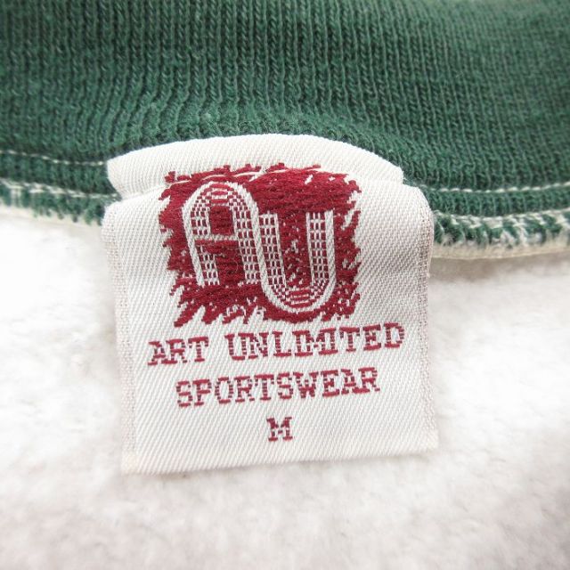 古着通販 M☆古着 ART UNLIMITED 長袖 スウェット カーディガン メンズ