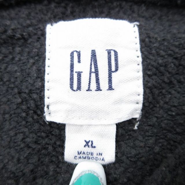 古着通販 XL☆古着 ギャップ GAP 長袖 スウェット パーカー メンズ