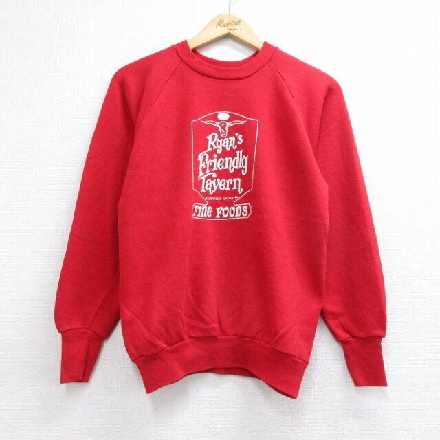 古着通販 L☆古着 ディスカス 長袖 スウェット メンズ 90年代 90s