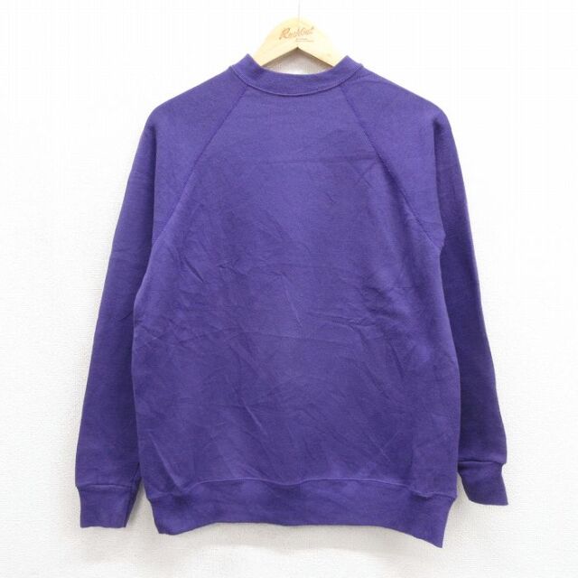 TULTEX 90s 長袖スウェット ラグラン パープル メンズM相当 | 古着