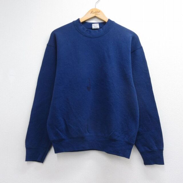 BVD 90s 長袖スウェット ネイビー メンズM相当 | 古着
