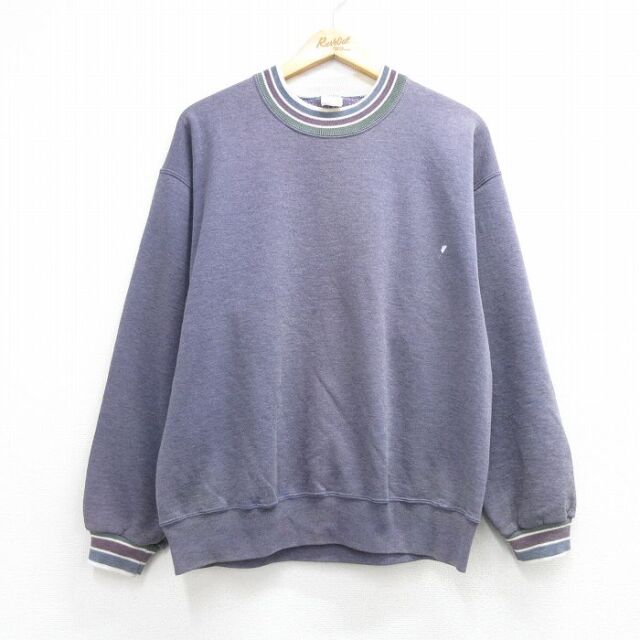 ジャージーズ 90s 長袖スウェット ネイビー メンズL相当 | 古着