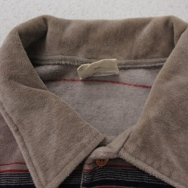 古着通販 M☆古着 キャンパス Campus 長袖 メンズ 80年代 80s ベロア