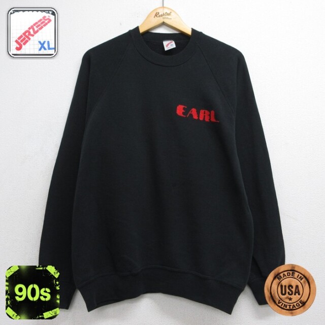 古着通販 XL☆古着 長袖 スウェット メンズ 90年代 90s ZION サンダー