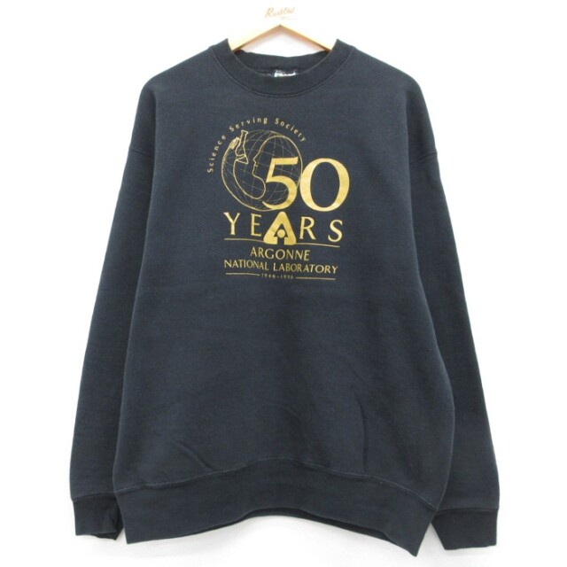 古着通販 XL☆古着 Fruit of the Loom 長袖 スウェット メンズ 90年代