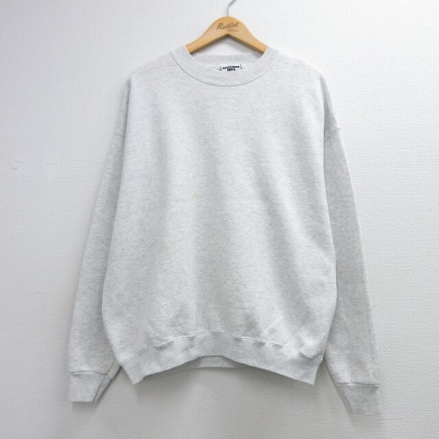 古着通販 XL☆古着 リー Lee 長袖 スウェット メンズ 90年代 90s 無地
