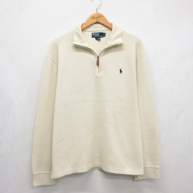 古着通販 XL☆古着 ラルフローレン Ralph Lauren 長袖 ブランド ハーフ