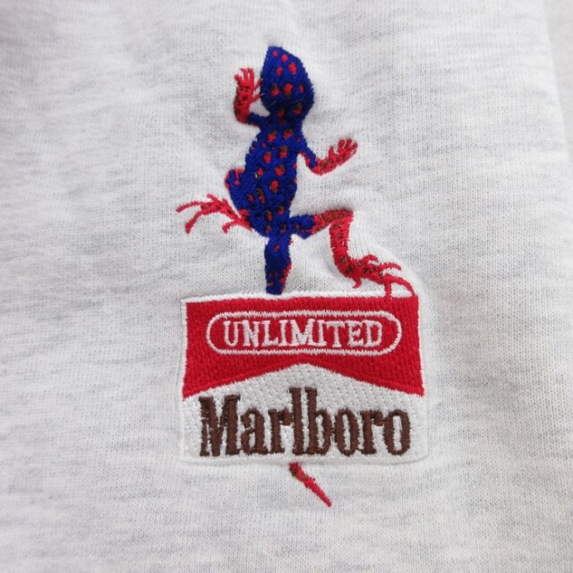 古着通販 XL☆古着 Marlboro 長袖 スウェット メンズ 90年代 90s 刺繍