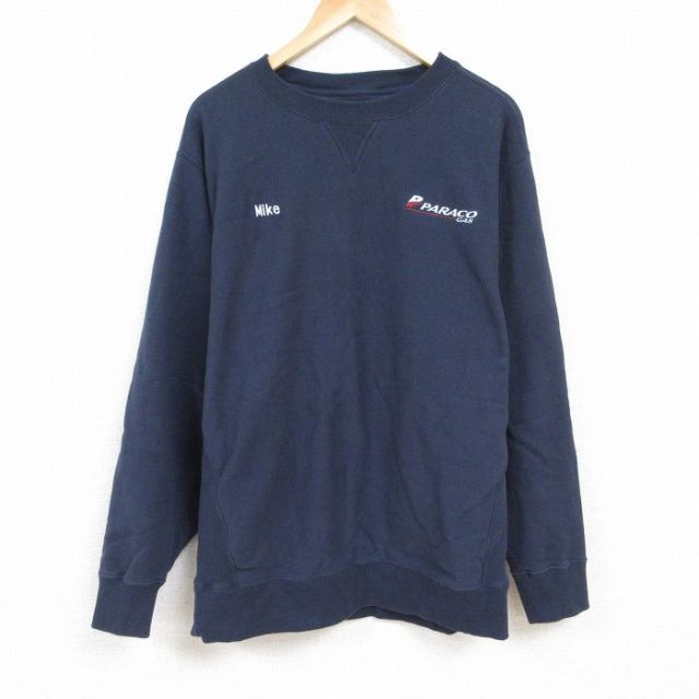Wear Guard 00s 長袖スウェット パラコガス ネイビー XL | 古着