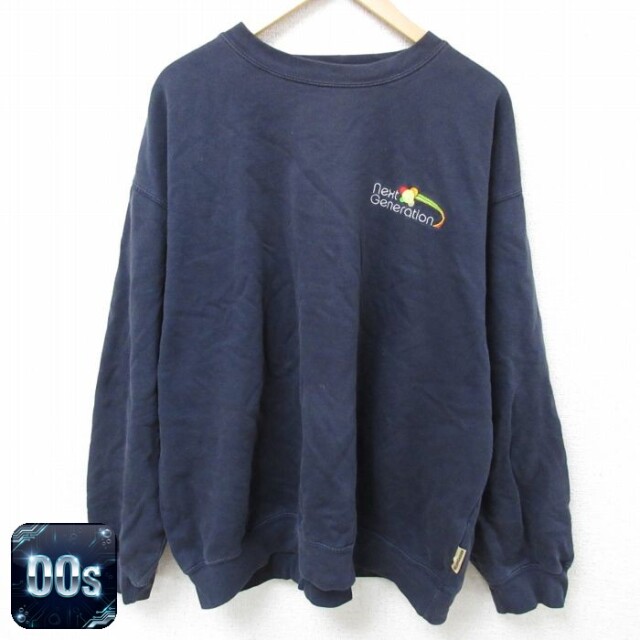 Wear Guard 00s 長袖スウェット next Generation ネイビー XL | 古着