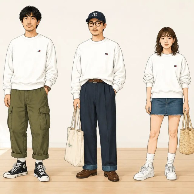 古着通販 M☆古着 トミーヒルフィガー TOMMY HILFIGER 長袖 ブランド