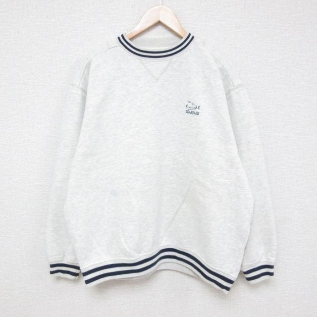 00s 長袖スウェット クマ グレー XL | 古着