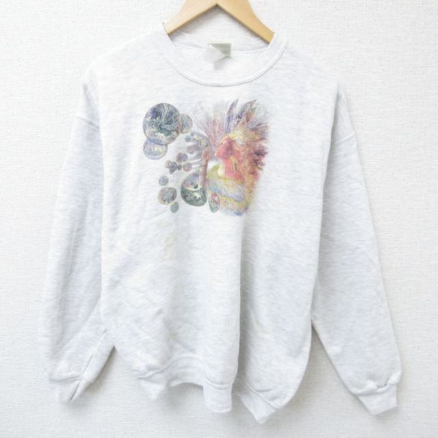 リー 00s 長袖スウェット 霜降り グレー XL | 古着