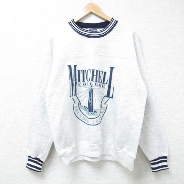ジャンスポーツ 00s 長袖スウェット MITCHELL グレー M | 古着