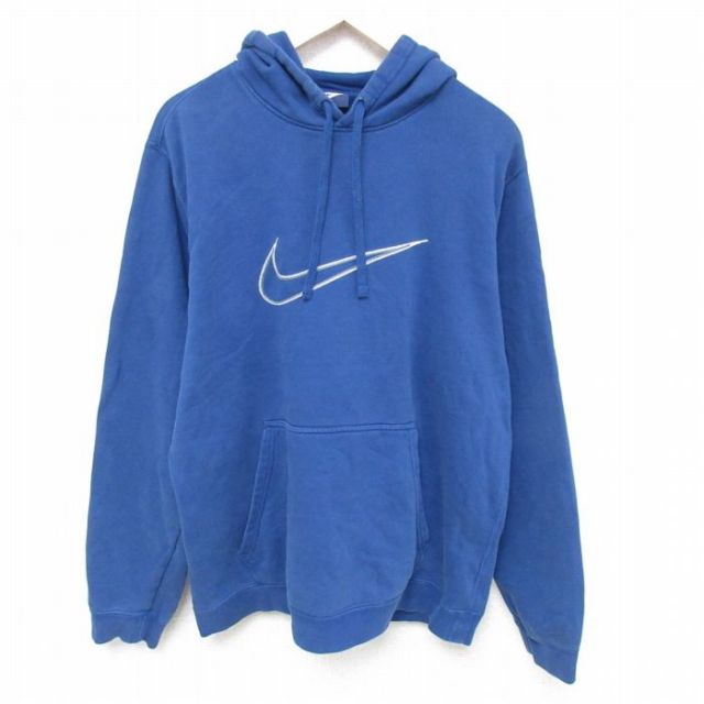 古着通販 XL☆古着 ナイキ NIKE 長袖 スウェット パーカー メンズ 00 
