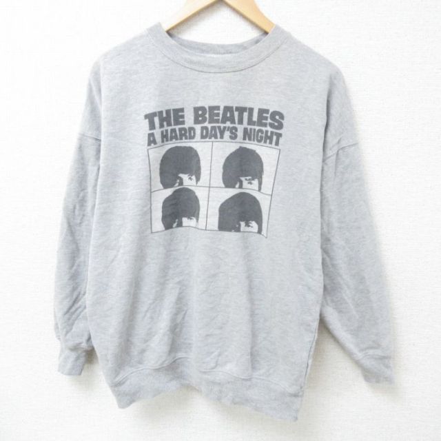 BEATLES スウェット トレーナー グレー