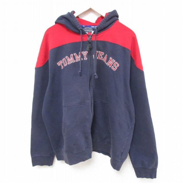 古着通販 XL☆古着 トミーヒルフィガー TOMMY HILFIGER トミージーンズ 