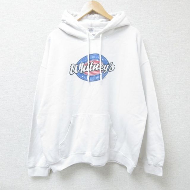 00s 長袖パーカー ホワイト XL | 古着