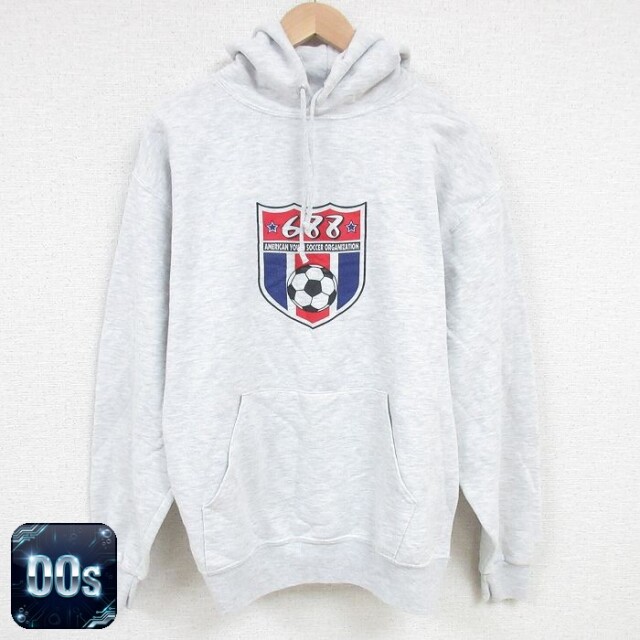 ジャージーズ 00s 長袖パーカー サッカー グレー L | 古着