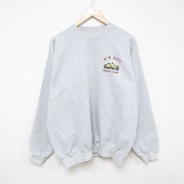 中古】古着 ヘインズ Hanes 長袖スウェット メンズ 80年代 80s SKOAL 
