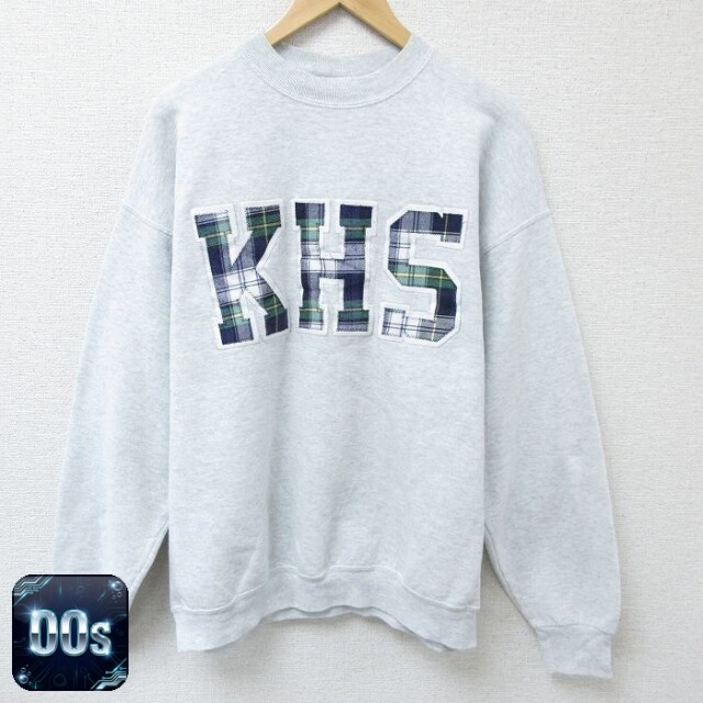 フルーツオブザルーム 00s 長袖スウェット KHS グレー XL | 古着
