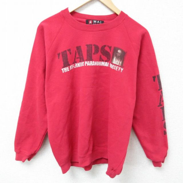 【50%OFF】TAPS 長袖スウェット レッド L | 古着