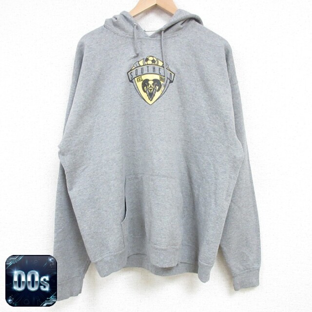 ジャージーズ 00s 長袖パーカー SOUTHERN グレー L | 古着