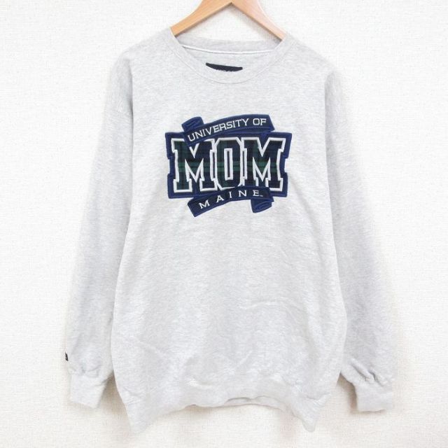 【50%OFF】ジャンスポーツ 00s 長袖スウェット MOM グレー L | 古着