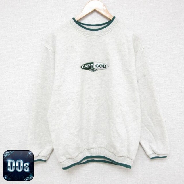 00s 長袖スウェット ケープコッド グレー L | 古着