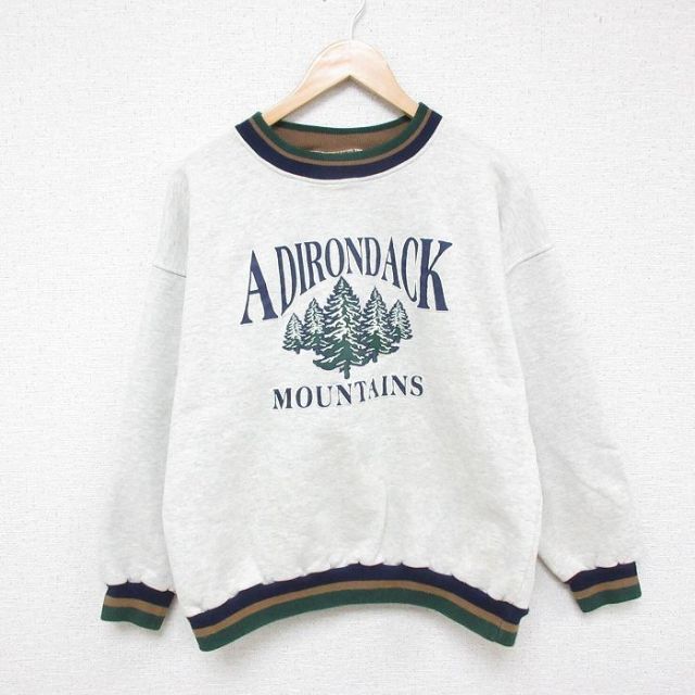 【50%OFF】90s 長袖スウェット グレー L | 古着