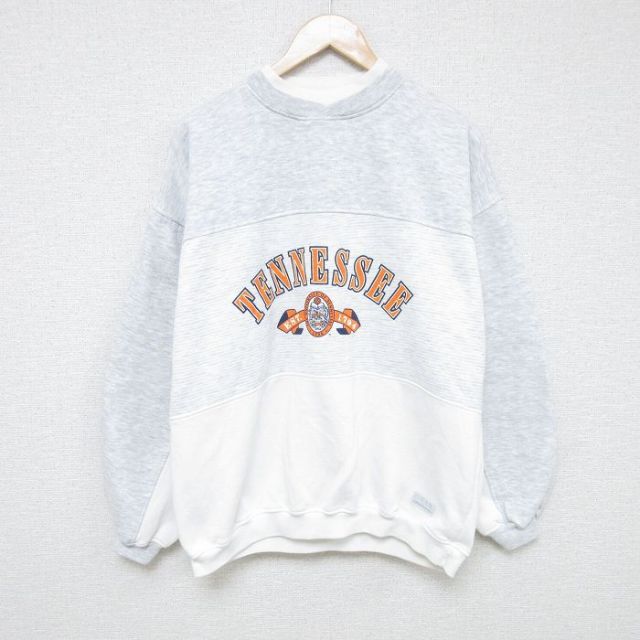 00s 長袖スウェット 霜降り グレー XL | 古着