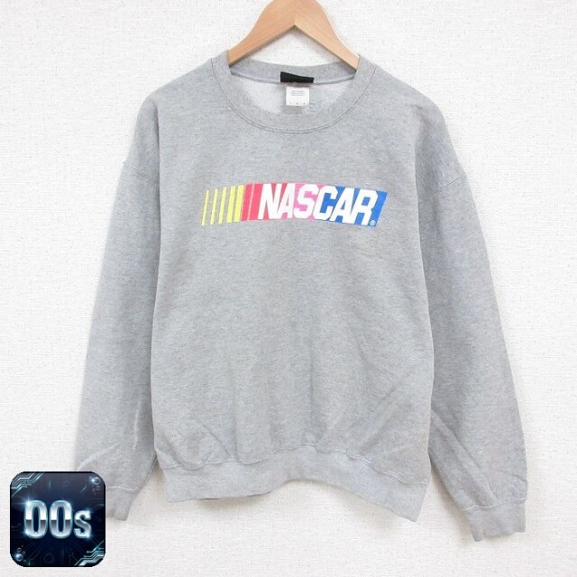 00s 長袖スウェット NASCAR グレー L | 古着