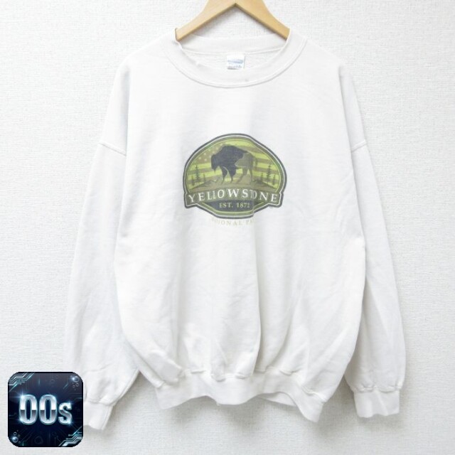 00s 長袖スウェット ホワイト XL | 古着