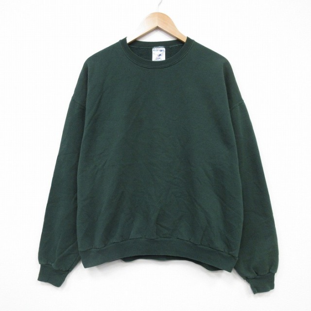 ジャージーズ 00s 長袖スウェット グリーン XL | 古着
