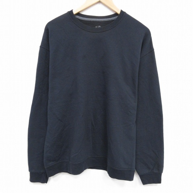 【50%OFF】フルーツオブザルーム 長袖スウェット ブラック L | 古着