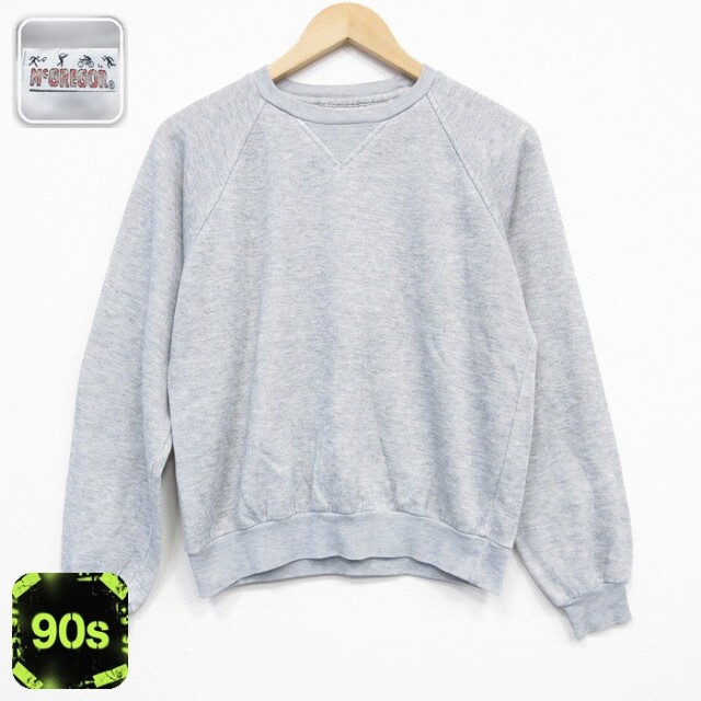 【50%OFF】マックレガー 90s 長袖スウェット グレー M | 古着