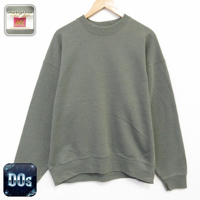 【50%OFF】00s 長袖スウェット グリーン XL | 古着