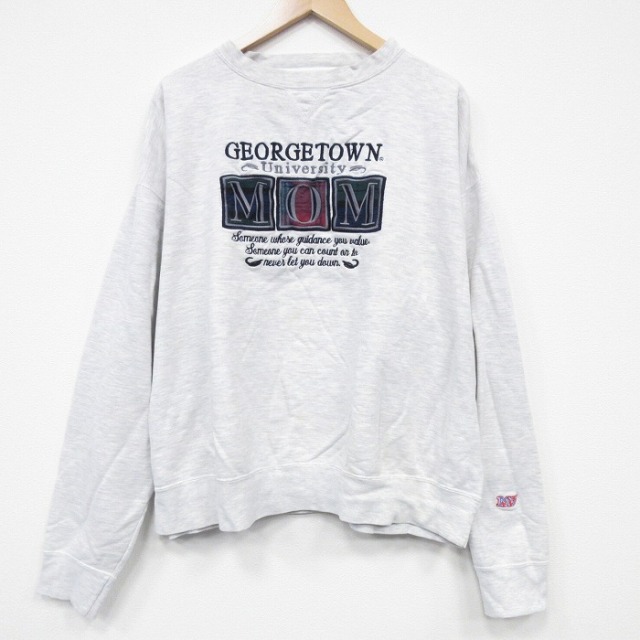 MVスポーツ 00s 長袖スウェット MOM グレー XL | 古着