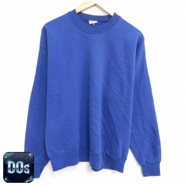 【50%OFF】ジャージーズ 00s 長袖スウェット ブルー L | 古着